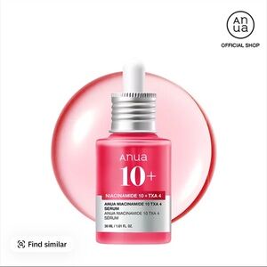 Anua 10+ Niacinamide Serum — red